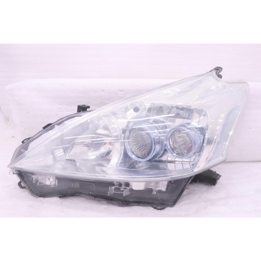 59-2476☆【値下】前期 LED ZVW40W プリウスα☆左ヘッドライト KOITO