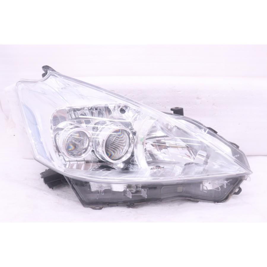59-2477☆【値下】美品 中期 LED ZVW40W プリウスα☆右ヘッドライト 