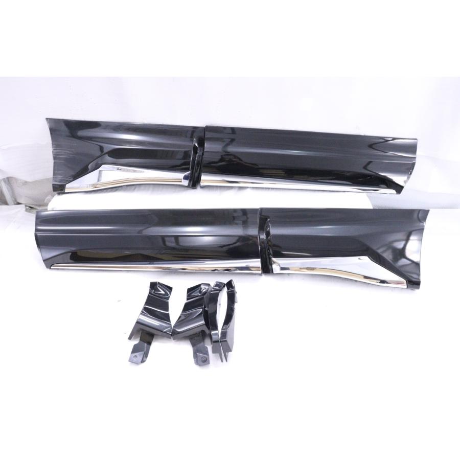 59-2938☆未使用品 中古 モデリスタ☆80 ハリアー サイドスカート