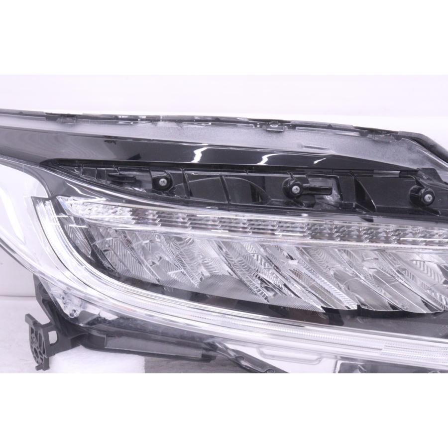 59-398★美品★後期 LED RU1 ヴェゼル★右ヘッドライト KOITO 100-62292 打刻:J5 ASSY ブラック 純正★ ...
