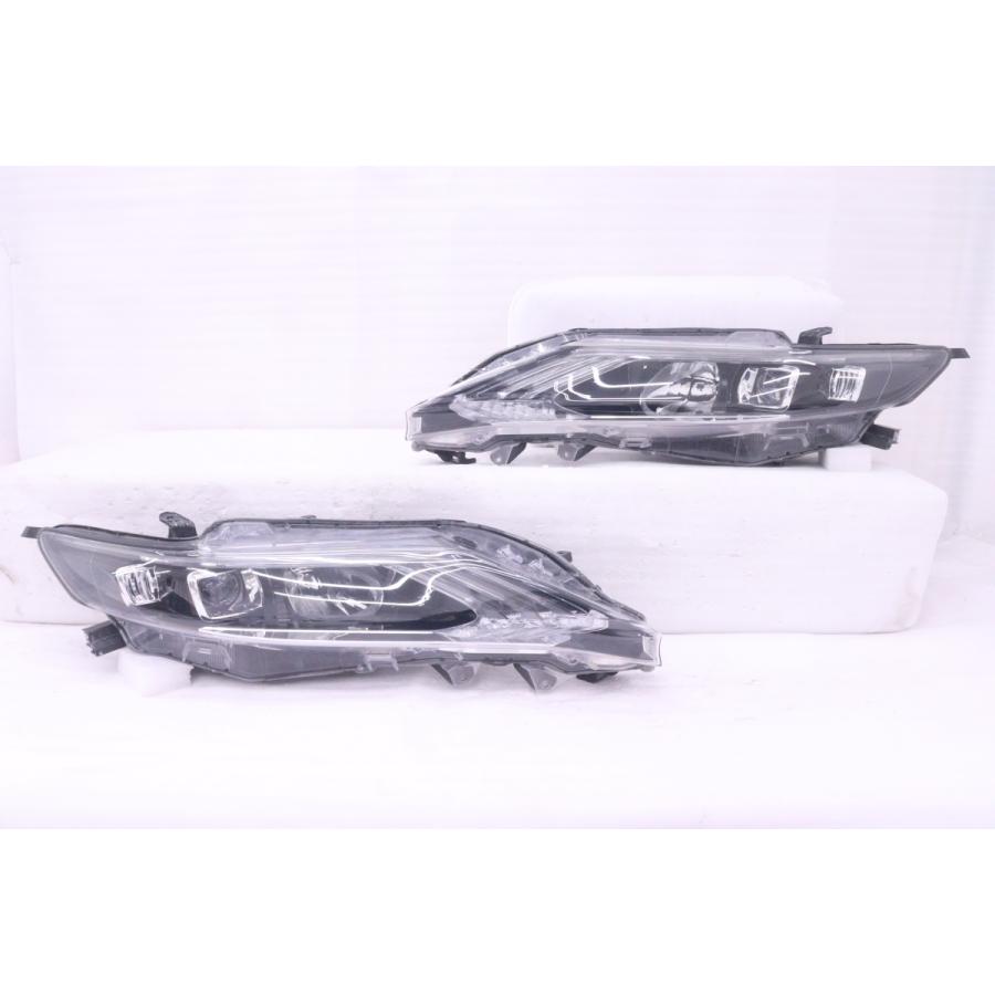 5X-1381☆美品☆前期 LED ZSU60W ハリアー☆左右ヘッドライト KOITO 48