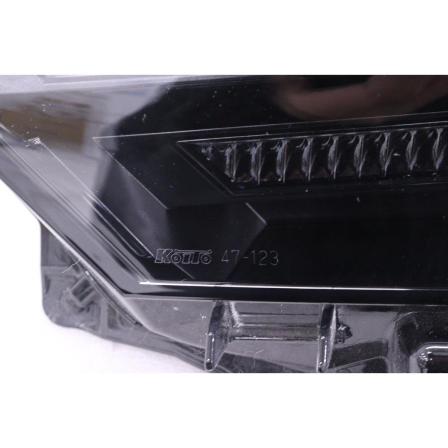 5X-316☆美品 LED ZVW60 プリウス☆左ヘッドライト KOITO 47-123 打刻