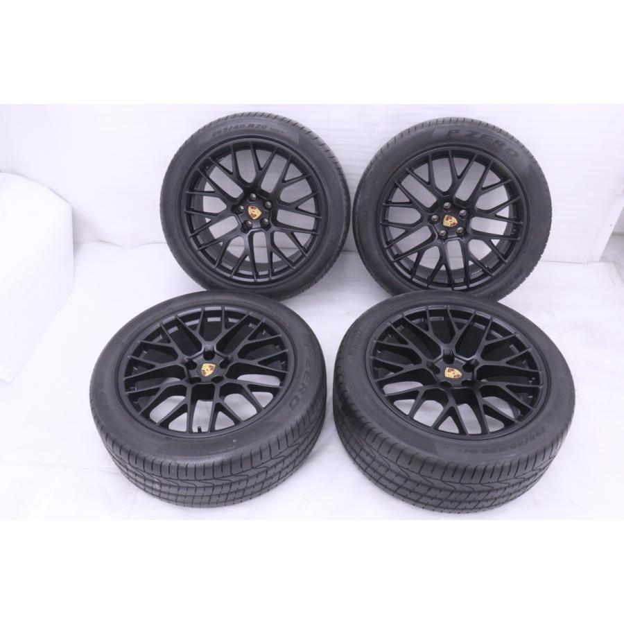 5Y-2544☆美品 純正 95B ポルシェ マカン タイヤホイールセット4本 20