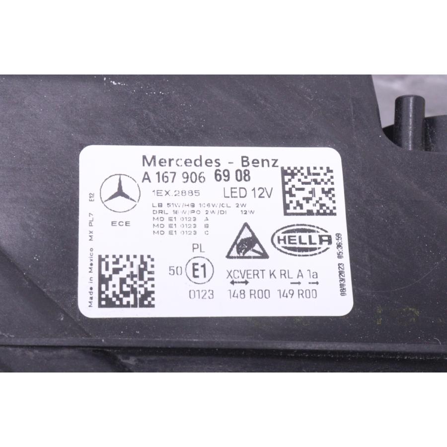 5Y-845☆後期 LED W167 ベンツGLEクラス☆左ヘッドライト A 167 906 83