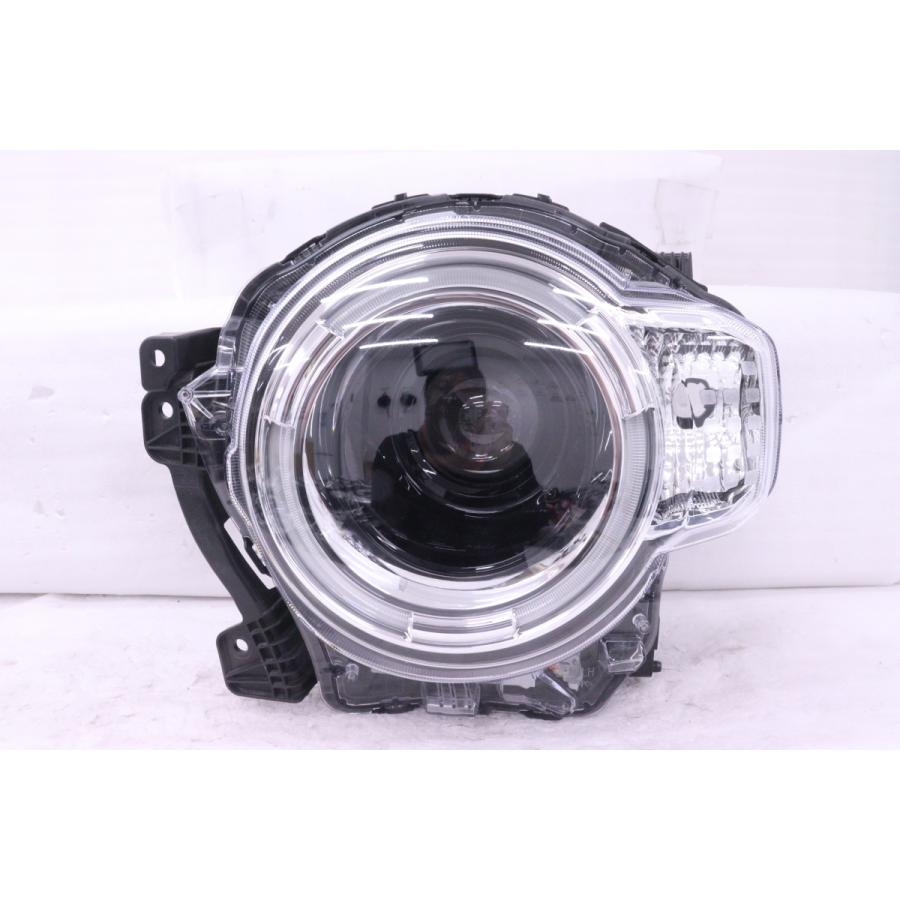 61-1041☆美品 LED MR92S ハスラー タフワイルド☆左ヘッドライト