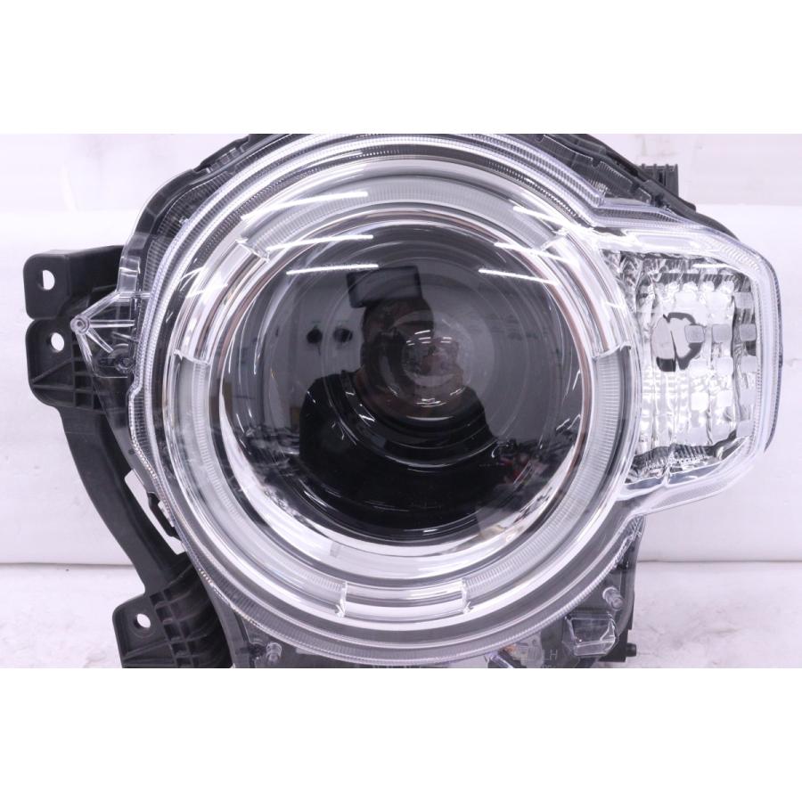 61-1041☆美品 LED MR92S ハスラー タフワイルド☆左ヘッドライト