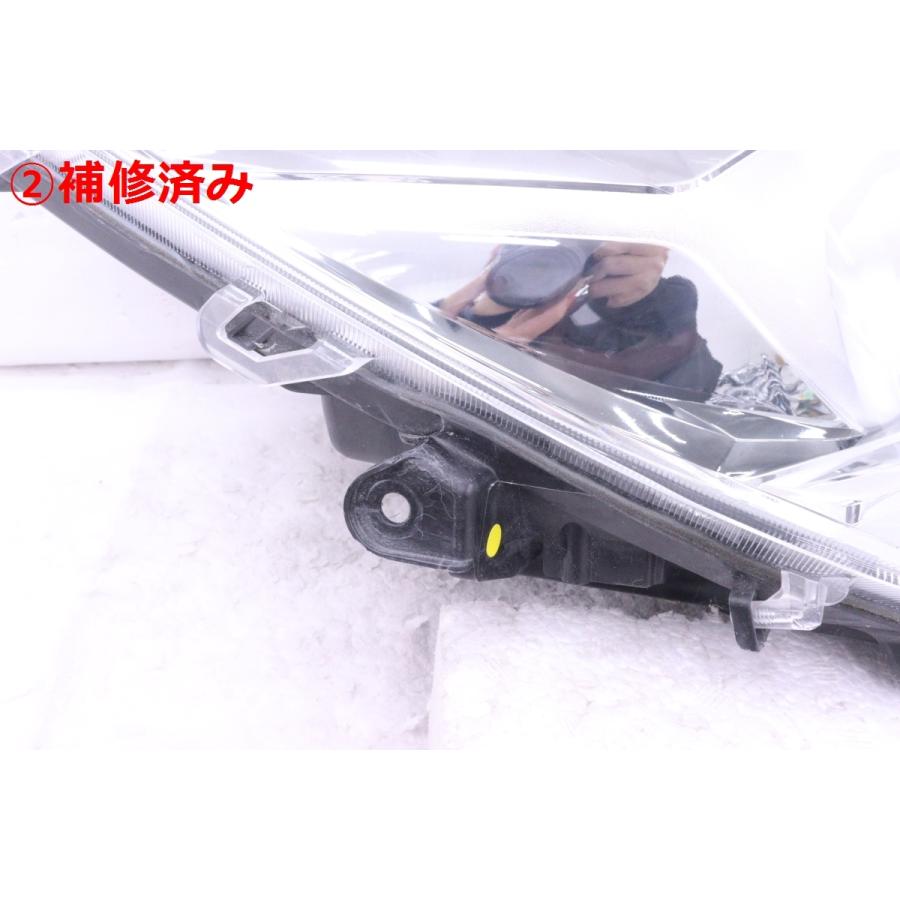 61-2447☆美品 後期 LED NSP130 ヴィッツ☆右ヘッドライト KOITO 52