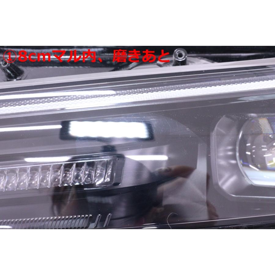 61-49☆美品 LED ZVW60 プリウス☆左ヘッドライト KOITO 47-123 打刻:X