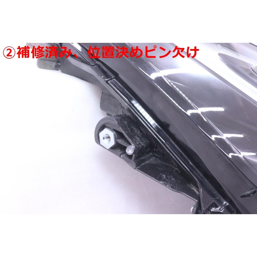 61-927☆美品 LED ZVW60 プリウス☆右ヘッドライト KOITO 47-123 打刻