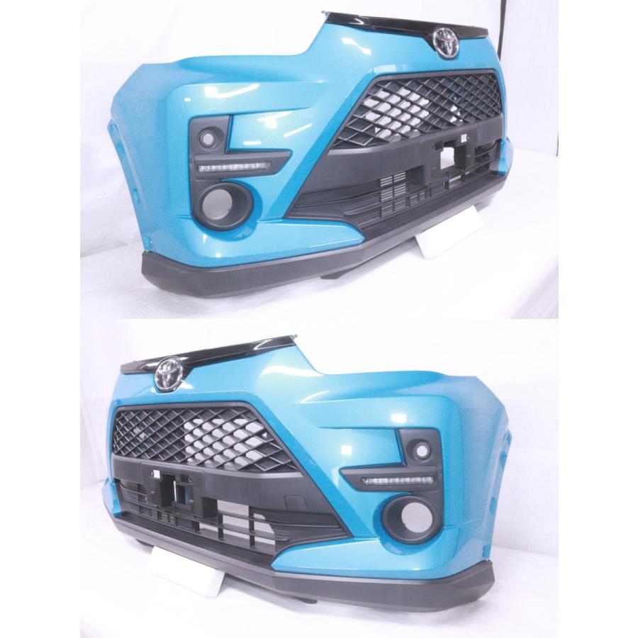 62-1795☆美品 デイライト付☆A200A ライズ Z フロントバンパー グリル