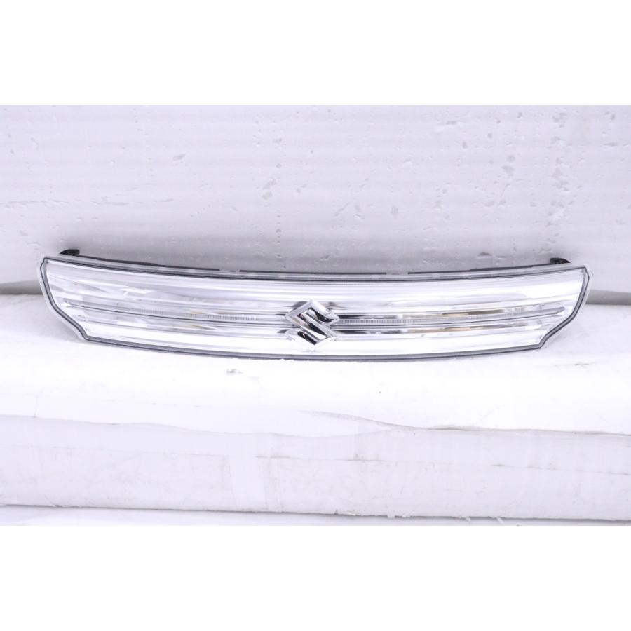 62-396☆美品 LED付☆MK32S スペーシアカスタム フロントグリル☆72110