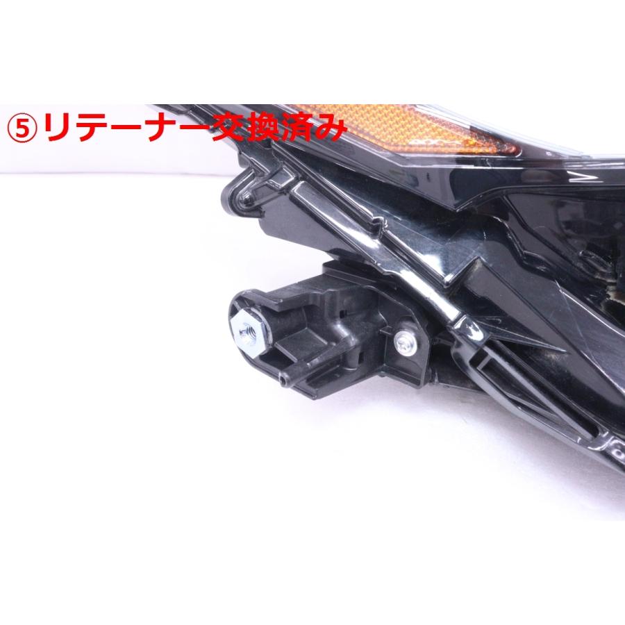 63-1496☆美品 LED MXUA80 ハリアー☆右ヘッドライト KOITO 48-233 打