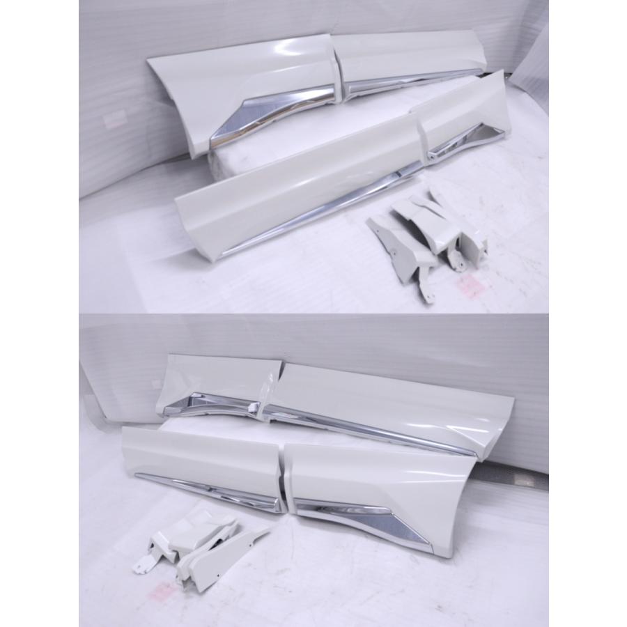 63-1991☆未使用品 中古 モデリスタ☆80 ハリアー HV サイドスカート