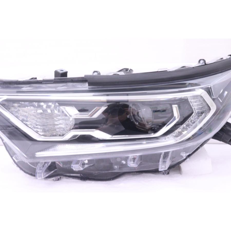 63-2037★美品★前期 LED MXAA52 RAV4 ハイブリッド★左ヘッドライト STANLEY 42-93 打刻:1 MXAA54 HV★トヨタ 純正 (RO)_1