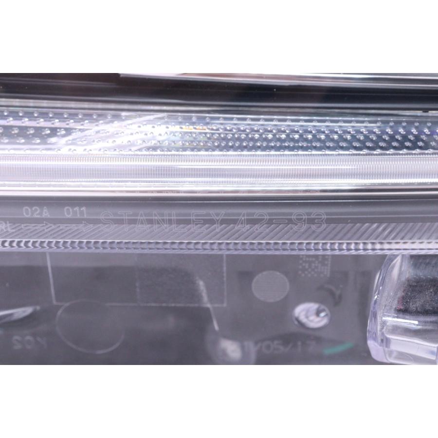 63-2037★美品★前期 LED MXAA52 RAV4 ハイブリッド★左ヘッドライト STANLEY 42-93 打刻:1 MXAA54 HV★トヨタ 純正 (RO)_6