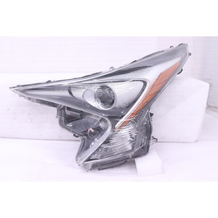 63-2358☆【値下】美品☆前期 LED ZVW50 プリウス☆左ヘッドライト