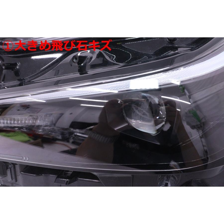 63-2447☆美品 LED ZVW60 プリウス☆左ヘッドライト KOITO 47-123 打刻