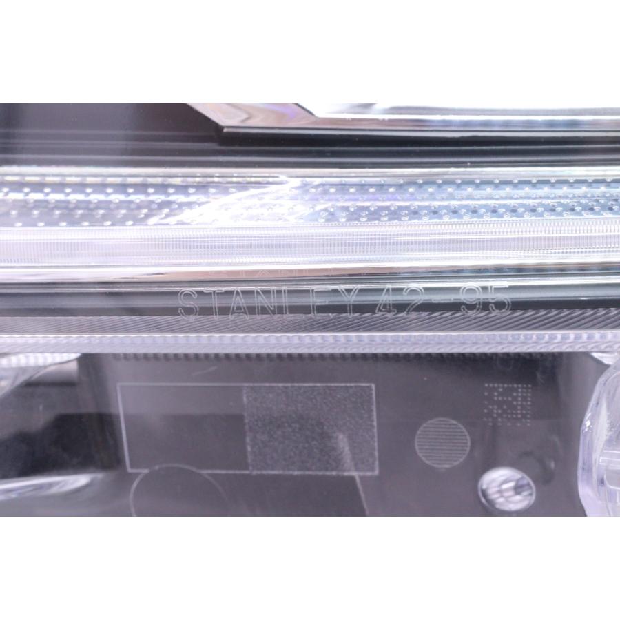 63-2760★美品★前期 LED AXAH52 RAV4ハイブリッド★左ヘッドライト STANLEY 42-95 打刻:M ユニット ブラック 純正★トヨタ (KK)_7