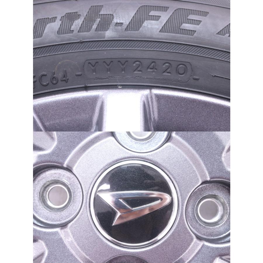 63-282☆【値下】新車外し LA900S タフト タイヤホイールセット4本 15