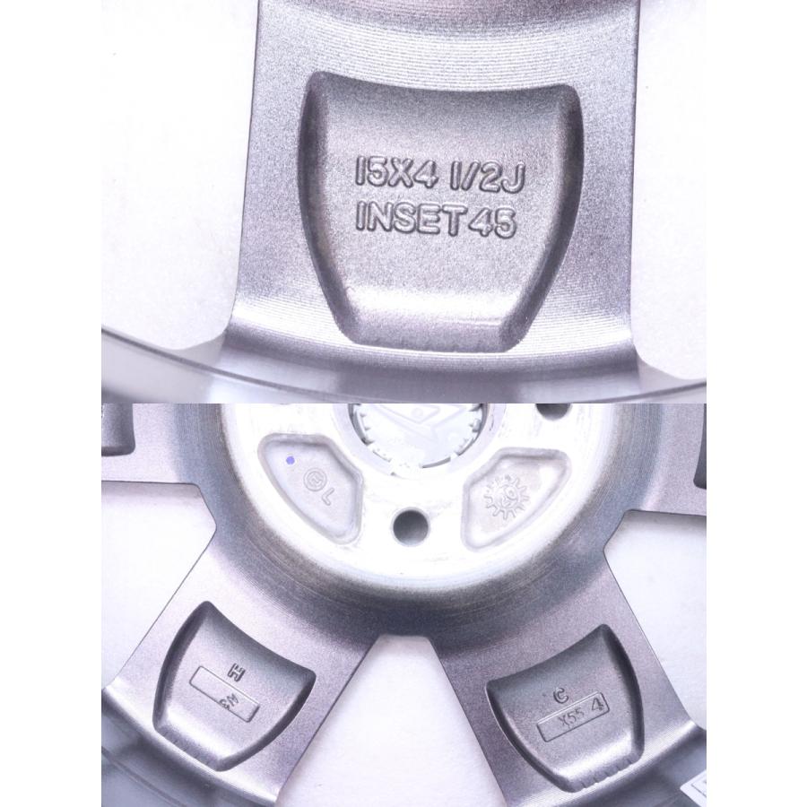 63-282☆【値下】新車外し LA900S タフト タイヤホイールセット4本 15