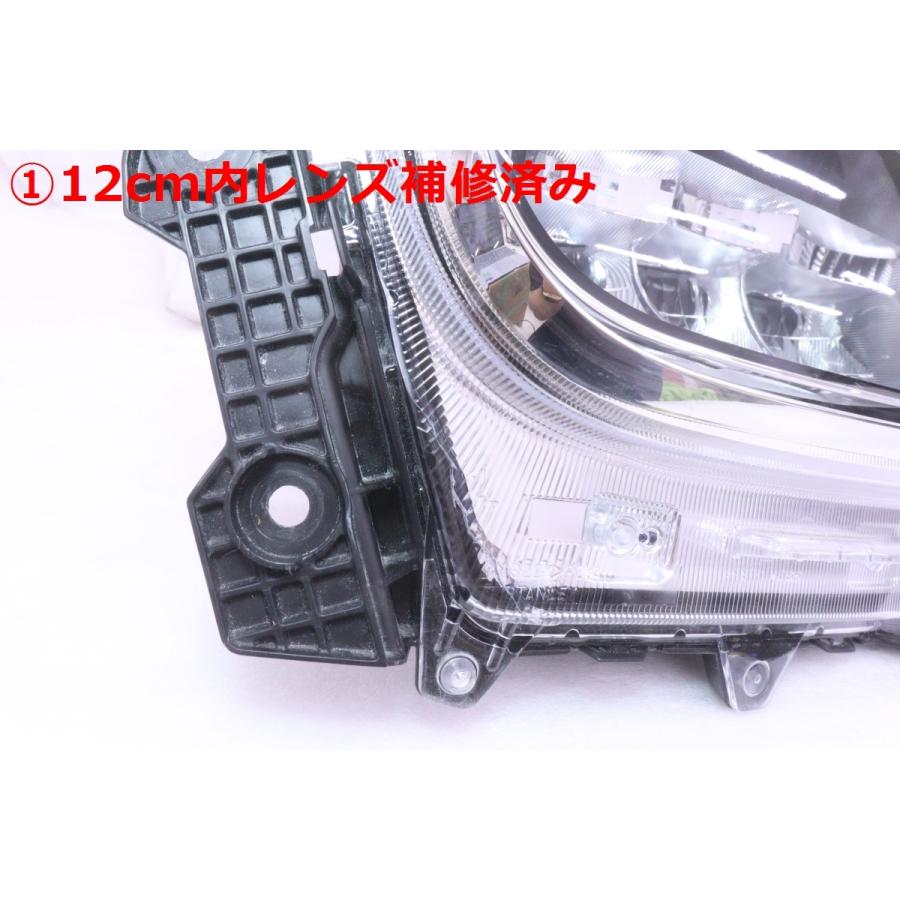 64-450☆美品☆LED HA37S アルト☆左ヘッドライト STANLEY W6322 ASSY