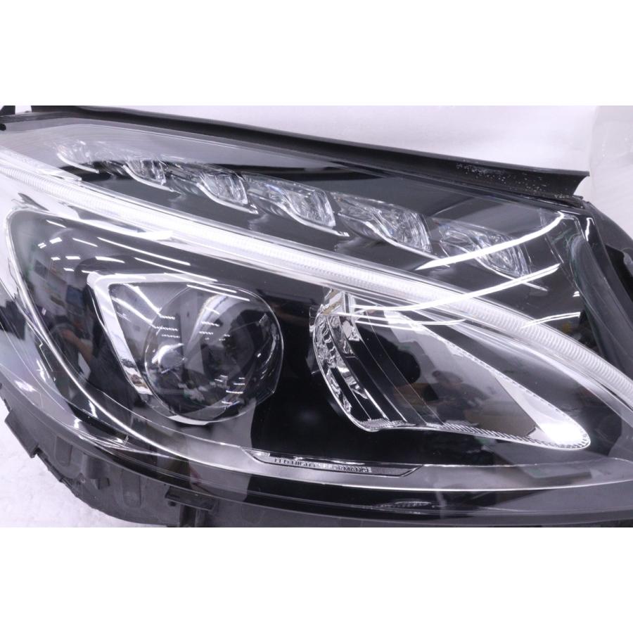 【ゆ　　】ベンツ　前期　Cクラス　純正　LED　右　ヘッドライト 64-861☆美品☆前期 LED W205 ベンツCクラス☆右ヘッドライト A 205
