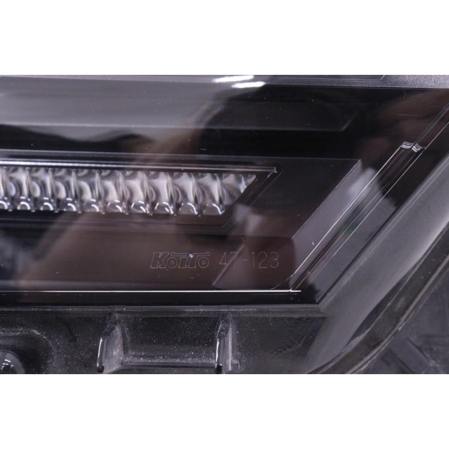 65-1049☆美品 LED ZVW60 プリウス☆右ヘッドライト KOITO 47-123 打刻
