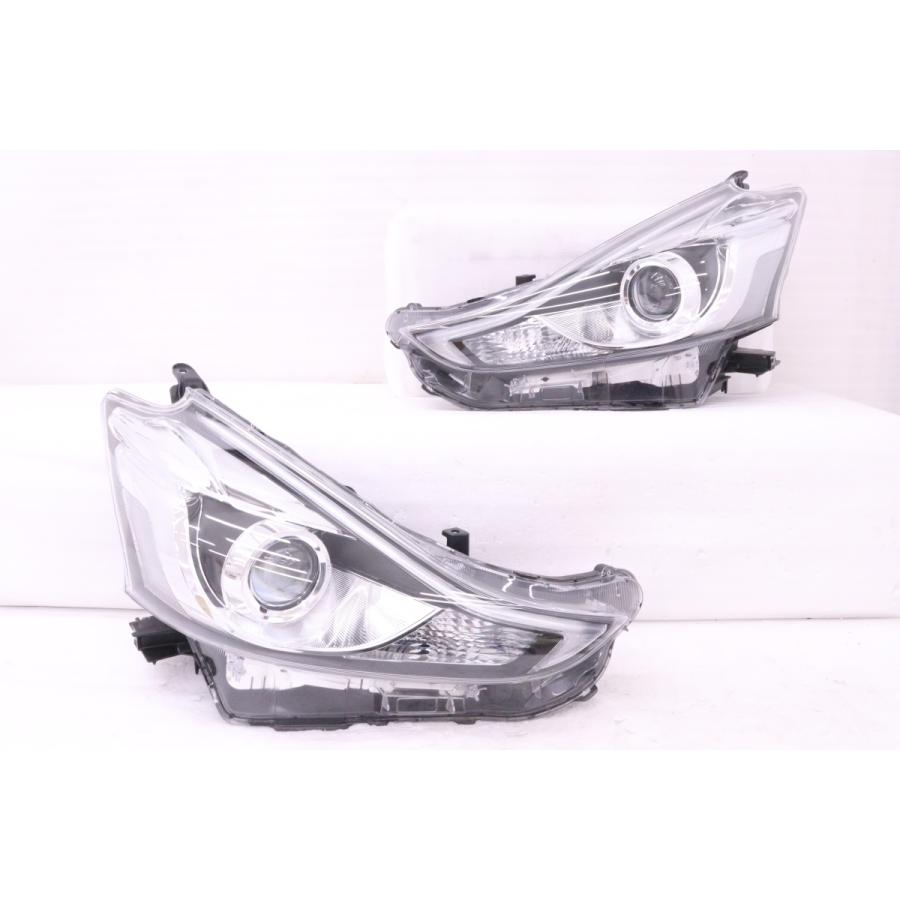 66-2086☆【値下】美品☆後期 LED ZVW40W プリウスα☆左右ヘッドライト