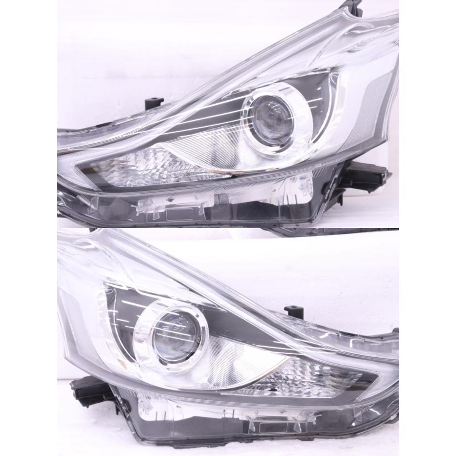 66-2086☆【値下】美品☆後期 LED ZVW40W プリウスα☆左右ヘッドライト