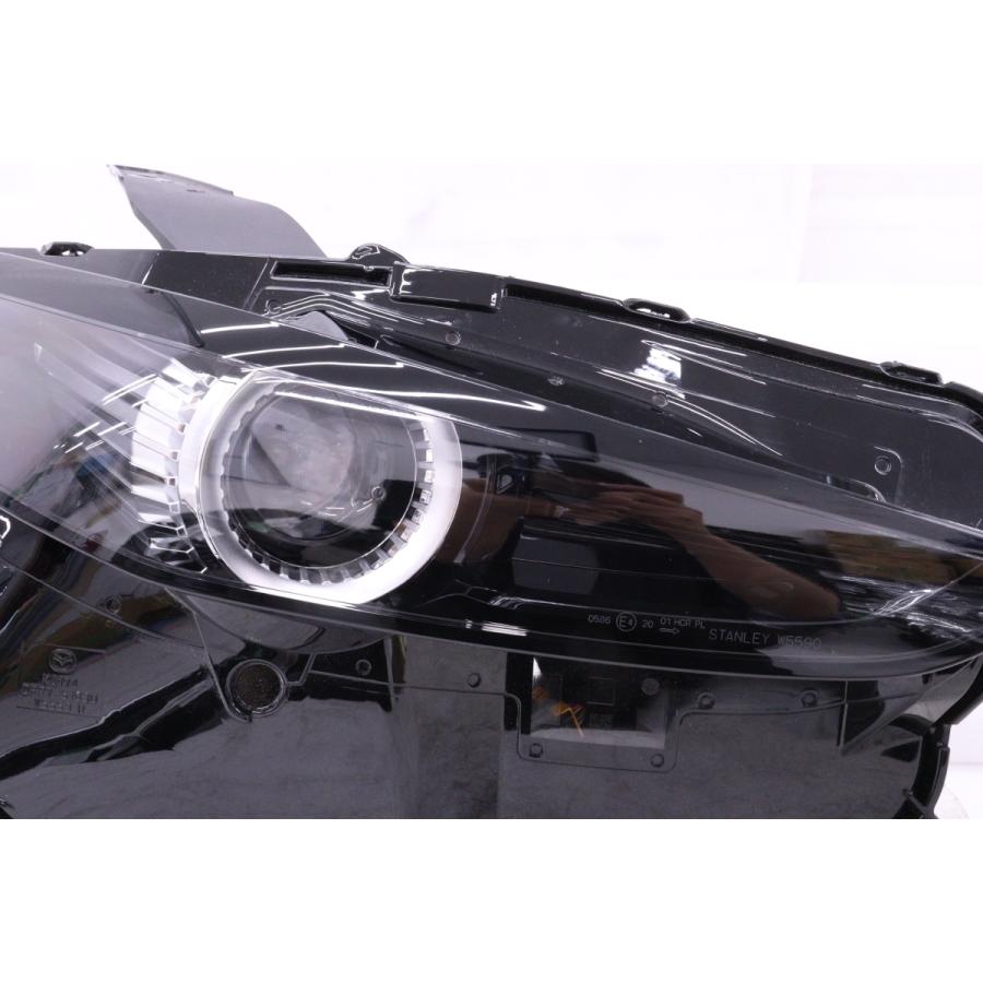66-637☆美品 ALH無 LED DMEP CX-30☆右ヘッドライト STANLEY W5590 打