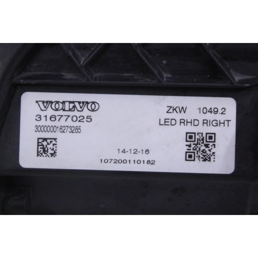 ボルボ 9Y-1186-D☆【値下】美品☆後期 LED MB系 V40☆右ヘッドライト 