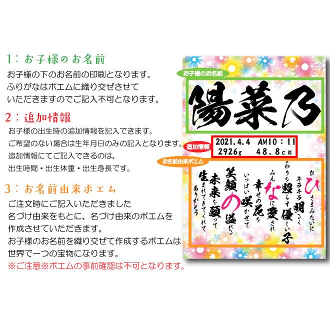 命名書 命名紙 メモリアルボックス 印刷代筆 選べる71デザイン 手書き風フォント3種類 出産祝い オーダーメイド おしゃれ 赤ちゃん 命名 用紙 台紙 お七夜 0057 えにし屋 通販 Yahoo ショッピング