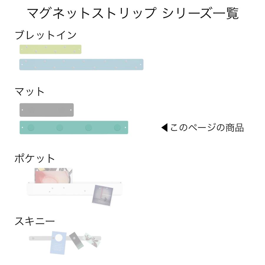 マグネットボード 掲示板 おしゃれ 壁掛け マットストリップ ロング 新生活 壁面 小物 収納 便利グッズ