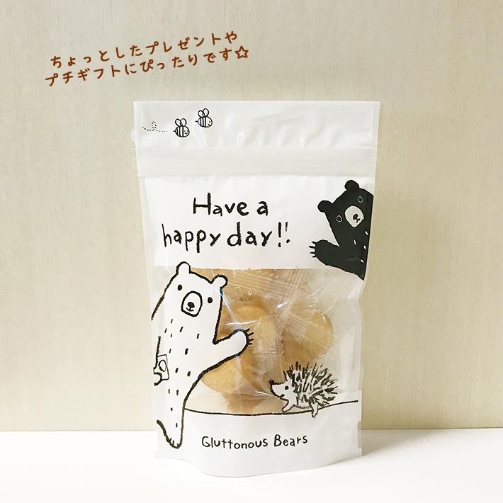 プチギフト くまさんのクッキー詰め合わせ 退職 結婚式 お菓子 可愛い おしゃれ プレゼント お返し 大量 祝い 異動 イベント 景品 粗品 バレンタイン 300円｜enjoin｜03