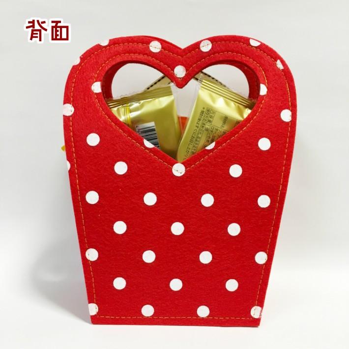 送料無料 可愛いドットハートフェルトバッグ お菓子詰め合わせ 選べる2種 レッド ホワイト Sweets Enjoin Yahoo ショップ 通販 Yahoo ショッピング