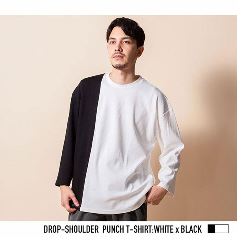 オーバーサイズ Tシャツ ビッグシルエット ドロップショルダー ホワイト XL