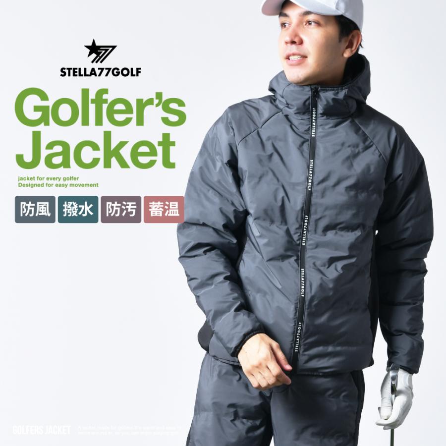 ゴルフジャケット メンズ 中綿コート ゴルフウェア ゴルフコート 中綿ジャケット 中綿入り 防寒 アウトドア 秋冬 暖かい 登山 お釣り ゴルフ 商品入れ替えの為大特価!! 4,980円】中綿 ゴルフ ジャケット 防風 JKT