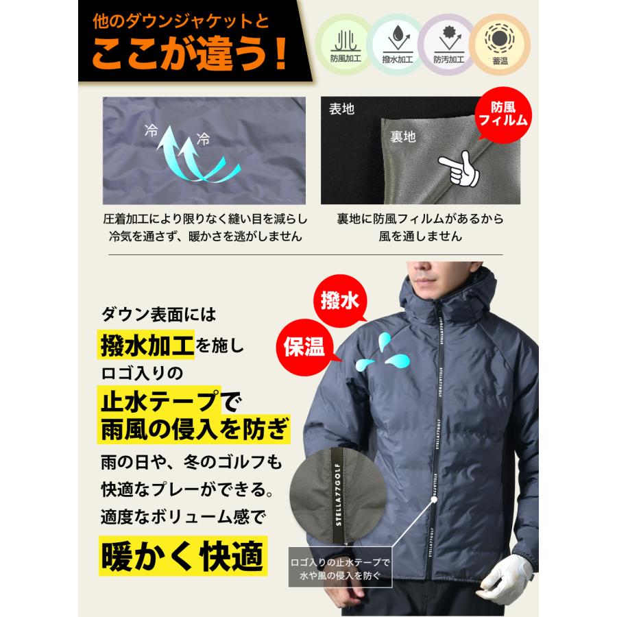 冬のクリアランスセール開催中!!】中綿 ゴルフジャケット シームレス