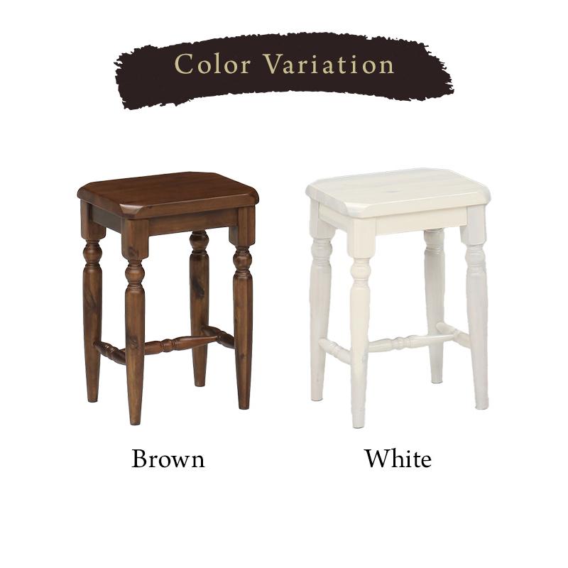 バーチェア スツール 背なしチェア 木製 四角 角型スツール アカシア