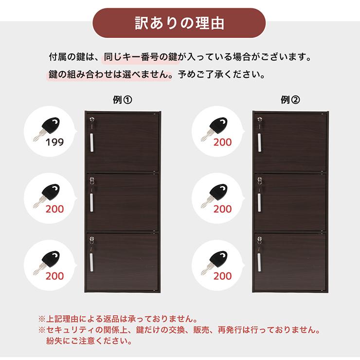 カラーボックス 収納ボックス キューブボックス 収納棚 鍵付き 扉付き