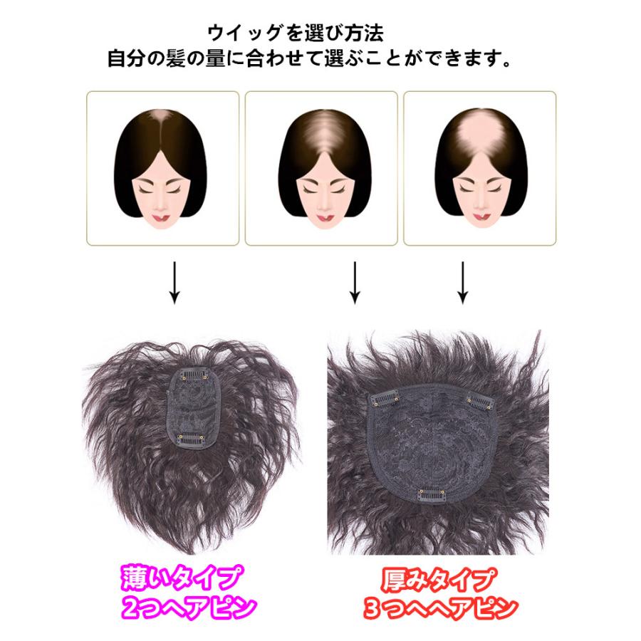 部分ウィッグ リアル つむじ クリップ付き カール パーマー 人毛100 頭頂部 白髪隠し ポイントウィッグ ナチュラル 2つヘアピン Ck Enjoy Life 通販 Yahoo ショッピング
