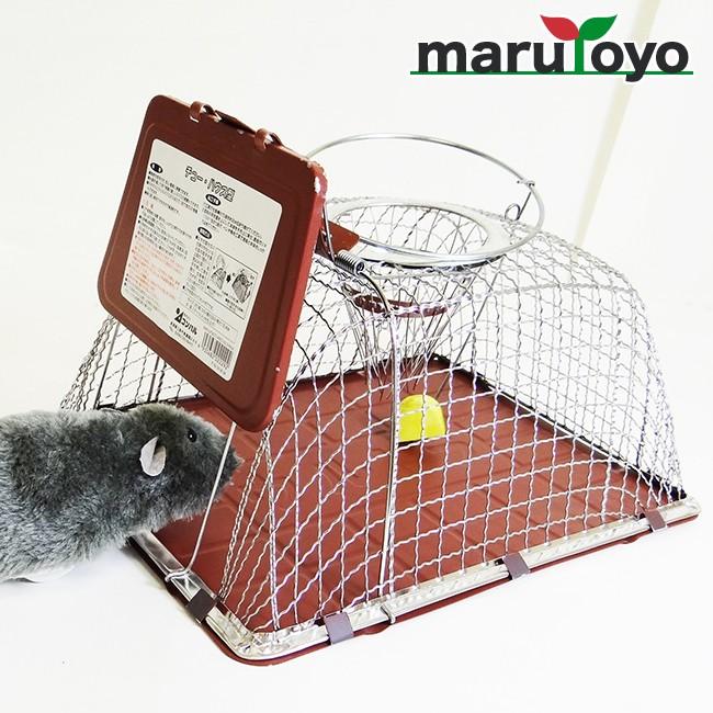 チュー・ハウス型【コンパル】【ネズミ捕獲器】【ネズミ駆除】【鼠】【ねずみ】｜enjoy-marutoyo