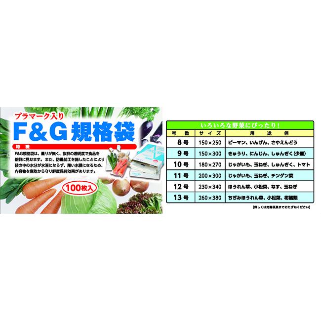 NIC FG規格袋 OPP ボードン #20 12号 穴なし 100枚入 【防曇】【防曇袋