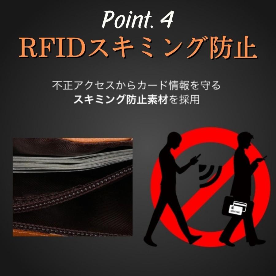 長財布 メンズ 本革 大容量 使いやすい 薄い 財布 さいふ かっこいい おすすめ レザー スキミング防止 爆買 | ブランド登録なし | 12