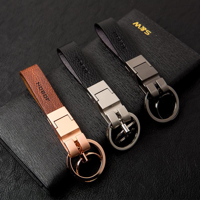 キーホルダー 革 キーリング メンズ おしゃれ フック 車 鍵