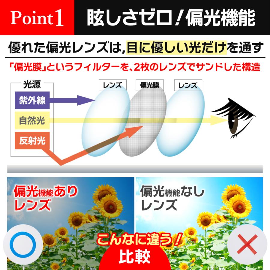 サングラス メンズ 偏光 調光 偏光サングラス 調光サングラス 釣り UVカット スポーツ ウェリントン レディース 30代 40代 50代｜enjoy-shopping｜08