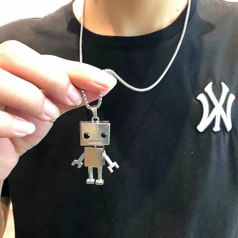 レディース アクセサリー ネックレス ロボット チェーン 40代 20代 30