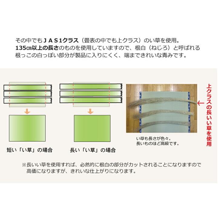純国産 い草 上敷き カーペット 麻綿織 『清正』 江戸間1畳(約 純国産 い草 上敷き カーペット 麻綿織 『清正』 江戸間1畳(約