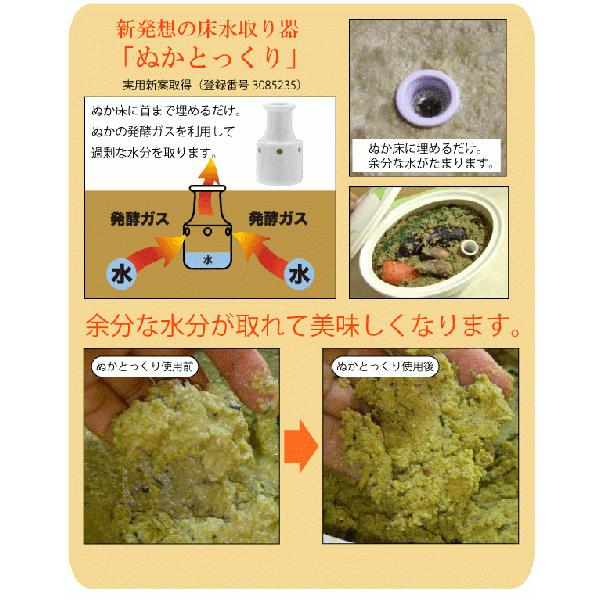 【美品】陶器 ぬか漬け ぬか床 ケース 花おとめ ぬかとっくりセット日本製 花おとめ、ぬかとっくりセット 初心者でもプロ級のぬか漬けができる