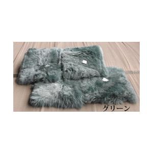 ムートン座布団　４枚セット ムートンクッション 40x40cm 4枚組 ＜MG54P＞ : エンジョイ特選